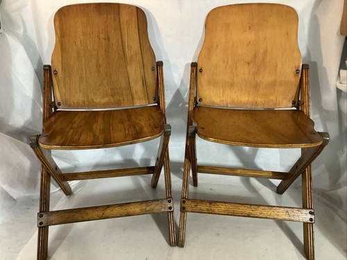 Set sedie pieghevoli vintage - 2,