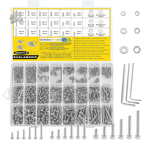 900 screws m4 hexagon - screws,
