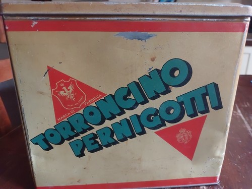 Scatola latta torroncino - latta,