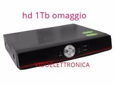 DVR 8 CANALI AHD H264 HDMI CLOUD VIDEOSORVEGLIANZA, IBRIDO CON HD DA 1000GB TVCC