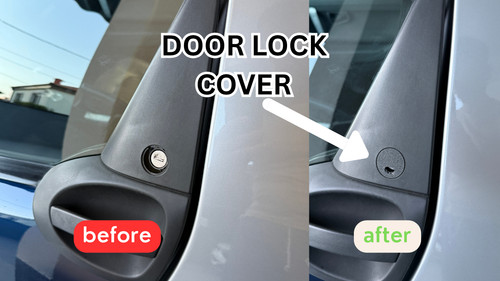 Copri serratura porta smart - copri,