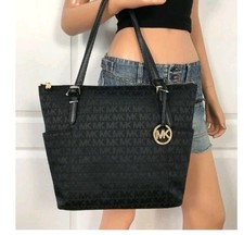 Michael Kors Jet Set Travel Borsa da Spalla per Donna - Nera