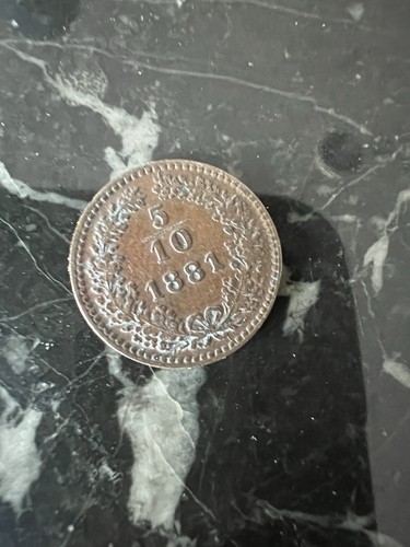 Kreuzer 1881 - 5/10,