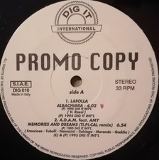 VASCO ROSSI ALBACHIARA PROMO COPY Vinile 12 - 1995 Dig It International DIG 010