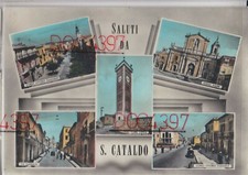 S. CATALDO CALTANISSETTA SALUTI 5 VEDUTE FGV 1965 BELLA