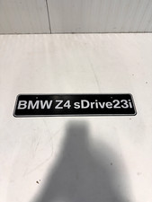 Copri targa BMW Z4 sDrive 23i