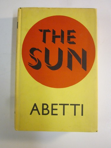 The sun giorgio abetti - sun, by