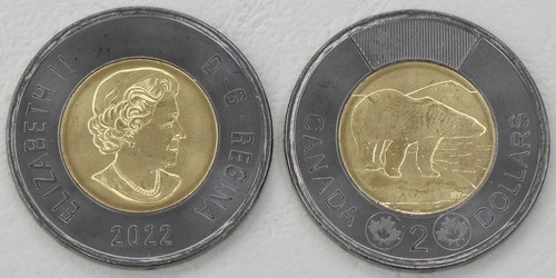 Canada dollari moneta - canada, 2