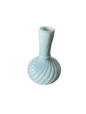 Vaso da fiera in opalino blu - Francia-vase en opaline de foire bleue - France