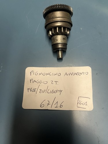 Pignoncino avviamento piaggio - avviamento,