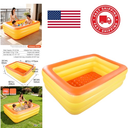 Durable inflatable family - family, pool
