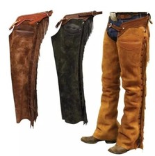 Chaps pelle uomo western