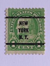 Stati Uniti francobollo del  1902 Benjamin Franklin 1 cent.