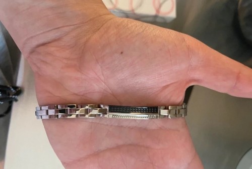 Bracciale uomo acciaio inox - bracciale,