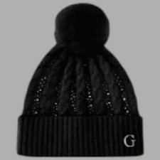 Guess cappello nero in maglia