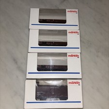 Marklin Trains Electrique HO NEUF Lot 4 Boîte Ref 62853 Wagons Transport Divers