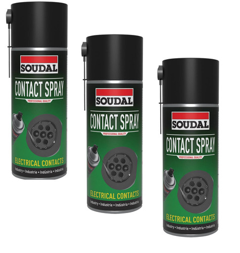 Spray contatto pulitore - 3x, spray-contatto