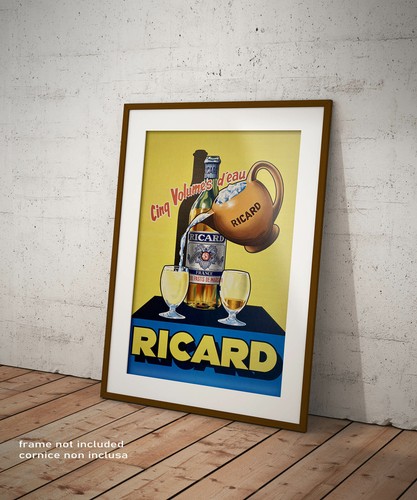 Poster ricard cinq - poster,