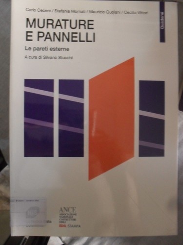 Murature e pannelli - e,