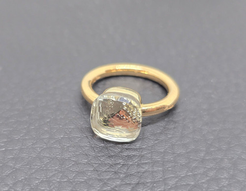 Anello pomellato maxi nudo - maxi,