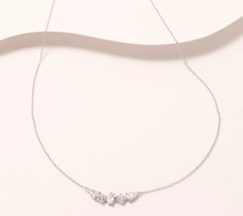 Collana grappolo con pietre - collana,