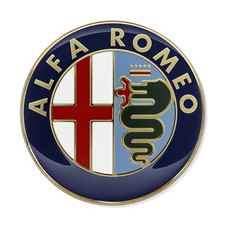 Fregio Alfa Romeo anteriore e