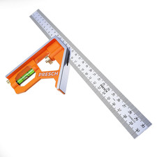 Squadra Combinata 300Mm - Metrica - Squadra Universale Da Falegname Precisa E Ma