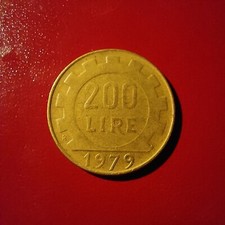 200 lire 1979 Moneta rara