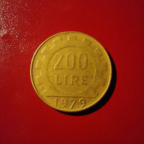 200 lire 1979 moneta - 200, rara