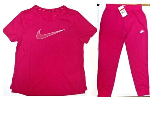 Nike top shirt joggers set - top,