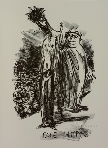 Hans fronius ecce homo - homo, /