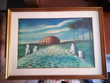 Romano Mussolini quadro 40x60