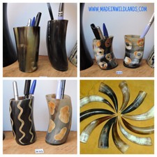 SET 2 PORTAPENNE da tavolo con