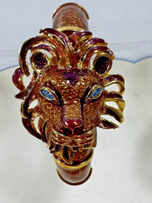 Vintage KJL Lion Enameled