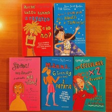 lotto 5  libri - collana Le Ragazzine - n. 9 - 53 - 64 - 97 - 98 - Mondadori