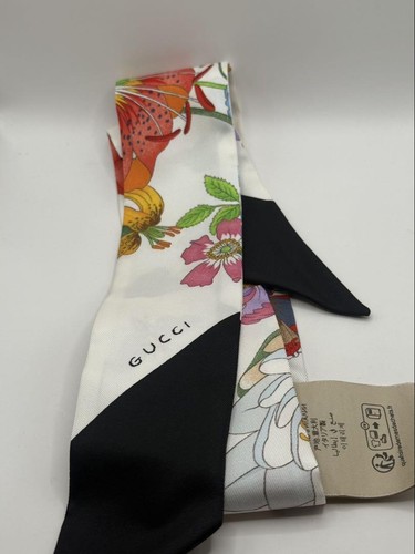 Sciarpa floreale gucci - floreale,