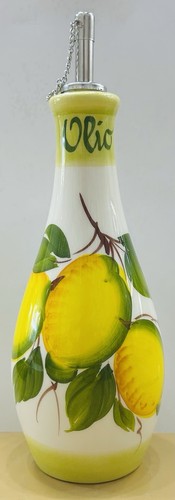 Bassano ceramics large oil - bassano,