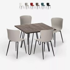 Set tavolo 80x80cm quadrato 4