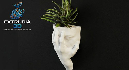 Vaso fioriera parete mano - vaso, da