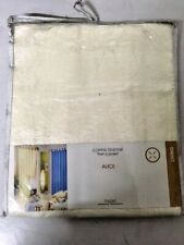 Coppia tendine tenda 70x240 cm bianco panna tende interni finestra arredo casa