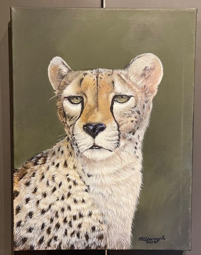 Quadro animalier ghepardo arte - animalier,