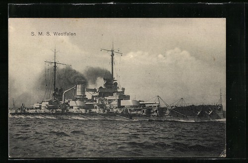 Nave guerra sms westfalen a - nave,
