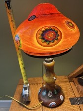 Lampada da tavolo in vetro