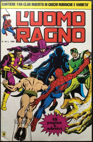 Uomo ragno seconda - l’uomo, 44