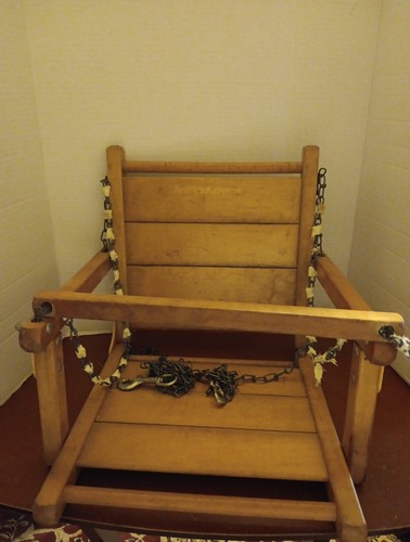 Sedia dondolo legno - in,