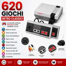 Mini console retro 620 giochi - console,