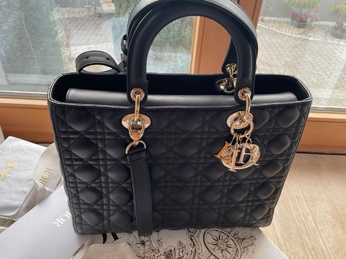 Borsa lady dior - borsa, nera