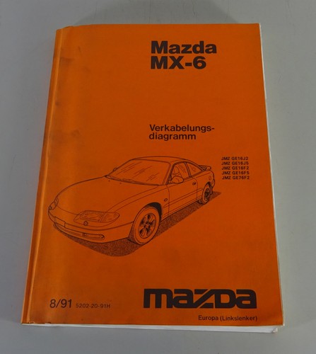 Manuale officina mazda 6 - mazda, mx-6