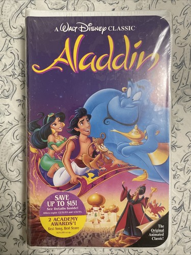 Sealed walt disney vhs tape - sealed,