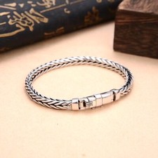 Bracciale uomo argento